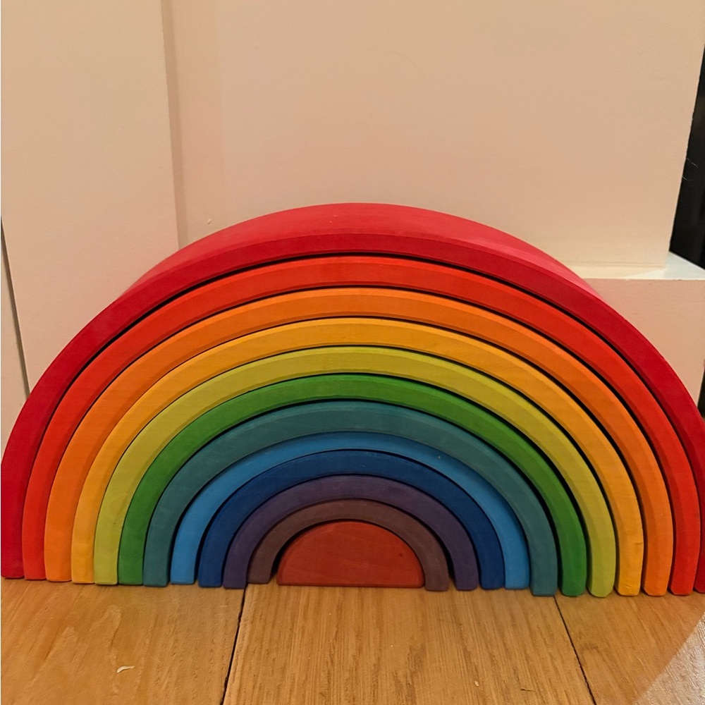 Montessori Rainbow Stacking Toy